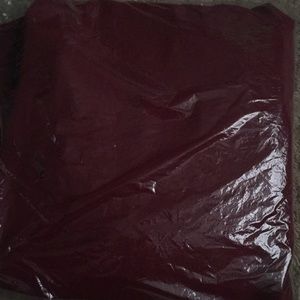 Everleigh Nordstrom blouse color wine size 1X NWT